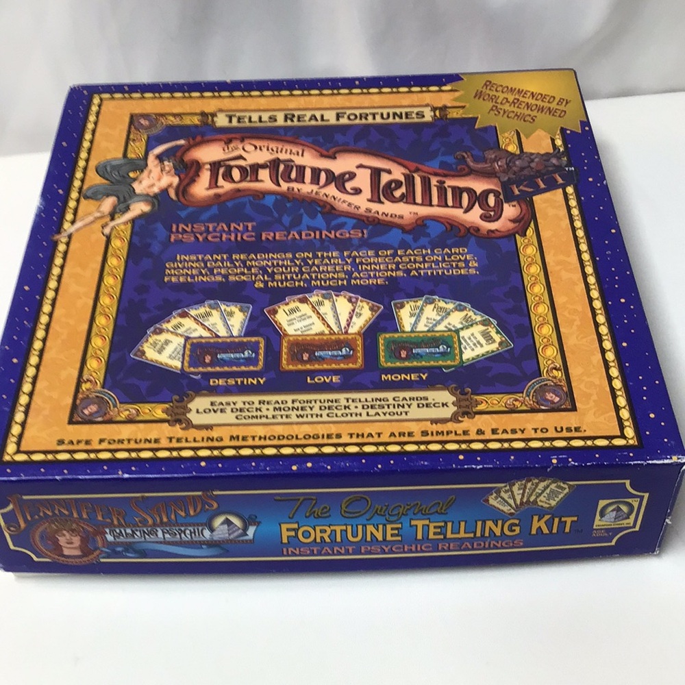⭐️Vintage Fortune Telling Kit⭐️ RARE 1996 Cranford Street box set complete